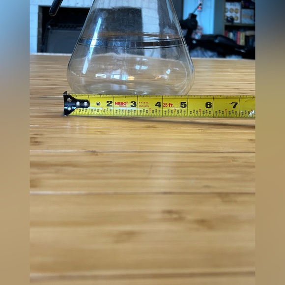 Vintage Mid Century MCM Atomic Inland Glass Coffee Carafe  1958 - Picture 5 of 12